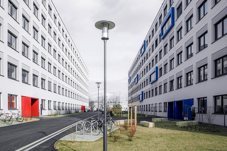 Campus Münchner Farbe Schulen